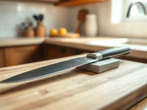 Minimalistyczne biurko z laptopem i notesem, symbolizujące skupienie, efektywność i porządek w codziennej pracy.